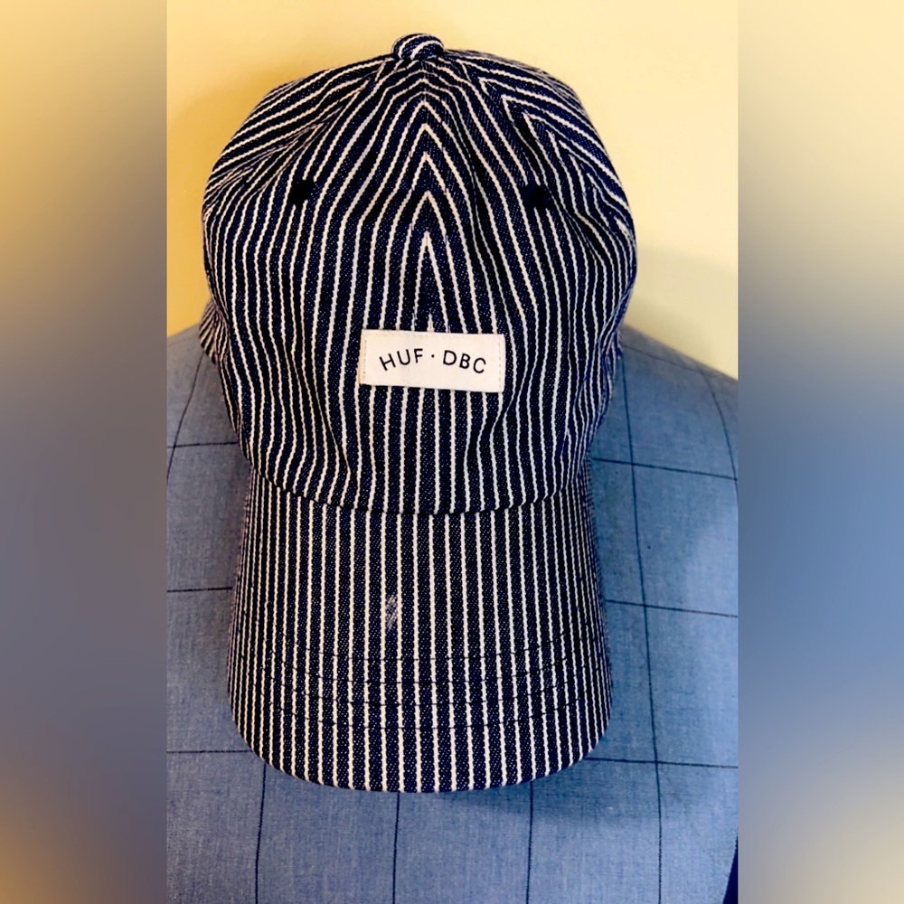 Zumiez | Huf Hat | Blue-White Stripped | O/S |